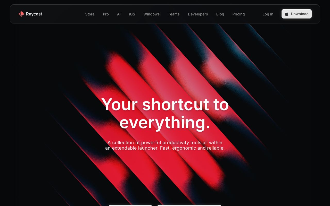 Raycast screenshot